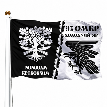 Прапор 93 Окрема Механізована Бригада Холодний Яр (V-085-3) V-085-3 фото
