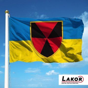 Прапор 704 Окремий Полк Радіаційного, Хімічного, Біологічного Захисту V-411-1 фото