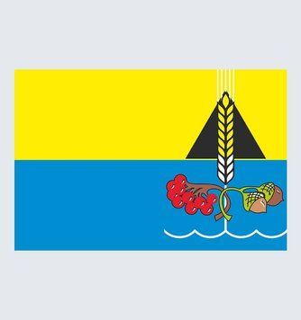 Прапор села Дмитрівка Полтавська область U-P-043 фото