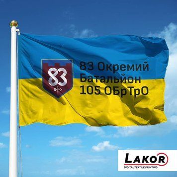 Прапор 83 Окремий Батальйон 105 ОБрТрО V-505 фото
