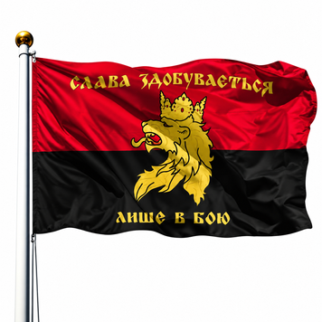 Прапор 24 Окрема Механізована Бригада імені Короля Данила (V-037-3) V-037-3 фото