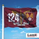 Прапор 124 Топографічна Частина ДШВ (V-399-2) V-399-2 фото