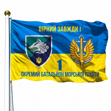 Прапор 1 Окремий Батальйон Морської Піхоти (V-233-6) V-233-6 фото