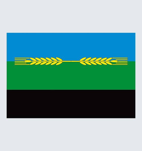 Прапор Бахмутського району U-Dn-003 фото
