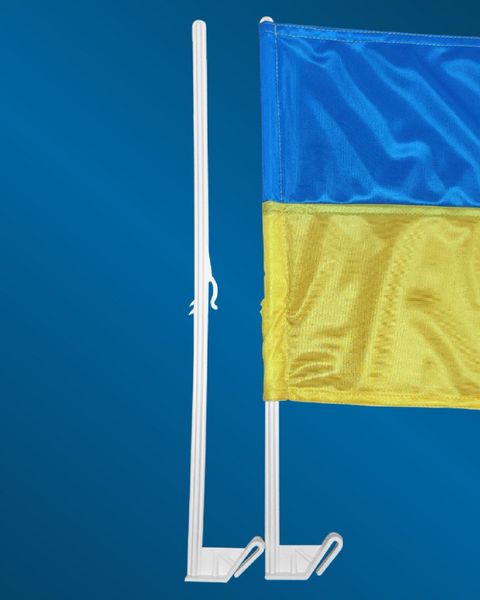 Автомобільний кронштейн в комлекті  прапор України  30х40 см FU-005 фото