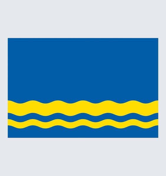 Прапор Волноваського району U-Dn-004 фото